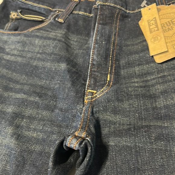 True Craft Blue Relaxed Jeans with Vintage Style - Picture 6 of 12